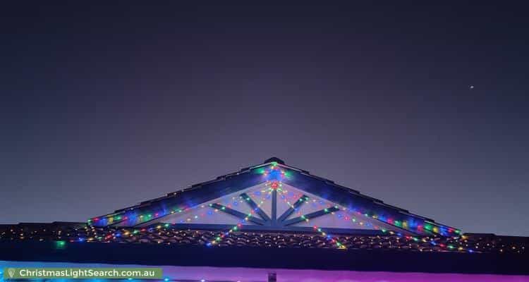 Christmas Light display at 210 Fendam Street, Port Kennedy