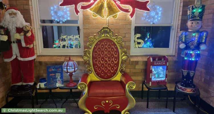 Christmas Light display at 5 Rosedale Avenue, Wattle Park