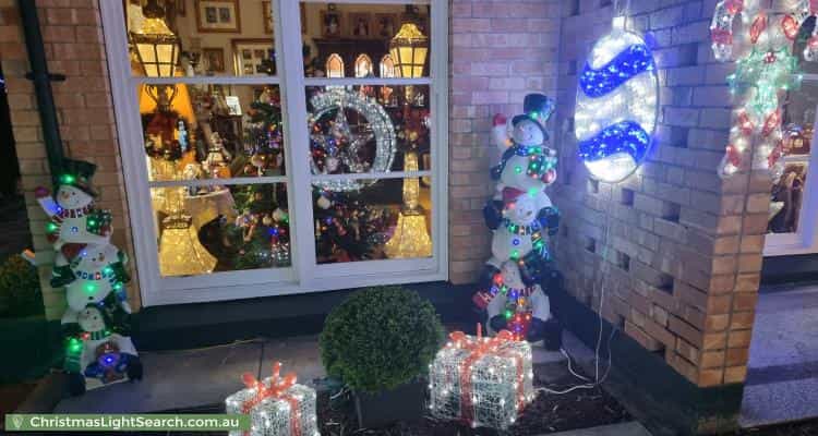 Christmas Light display at 5 Rosedale Avenue, Wattle Park