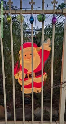 Christmas Light display at 8 Poole Street, Osborne