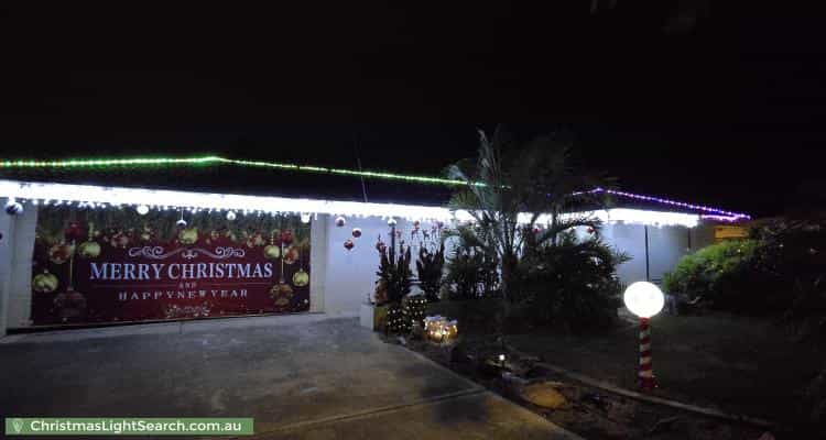 Christmas Light display at 8 Poole Street, Osborne