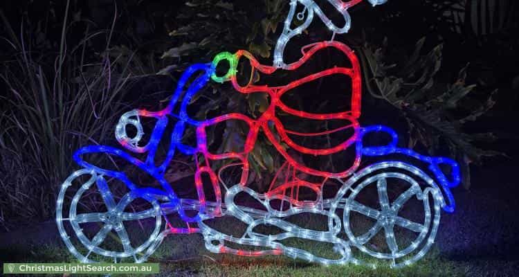 Christmas Light display at 8 Poole Street, Osborne