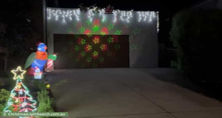 Christmas Light display at 36 Alan Watt Crescent, Casey