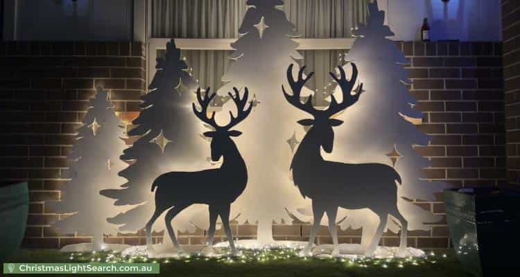 Christmas Light display at 6 Jazz Court, Pakenham