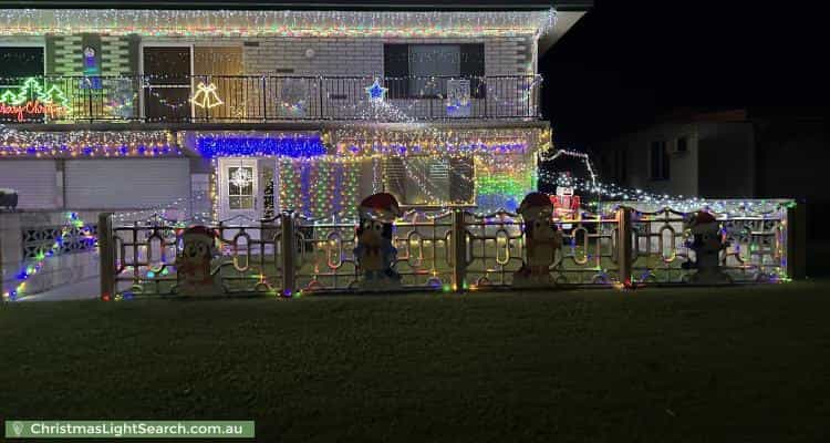 Christmas Light display at 165 Munro Street, Ayr
