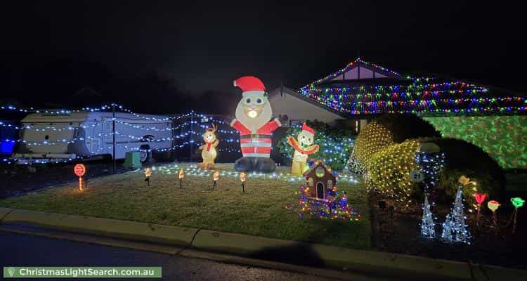 Christmas Light display at 21 Joanne Street, Nairne