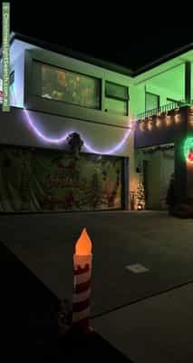 Christmas Light display at  Jorgensen Street, Moncrieff