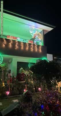Christmas Light display at  Jorgensen Street, Moncrieff