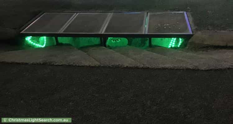Christmas Light display at 1 Partalunga Circuit, Woodcroft