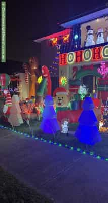 Christmas Light display at 11 Batten Way, Williams Landing