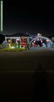 Christmas Light display at 49 Mataro Drive, Dayton