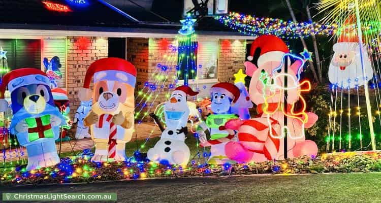 Christmas Light display at 30 Sambit Street, Tanah Merah