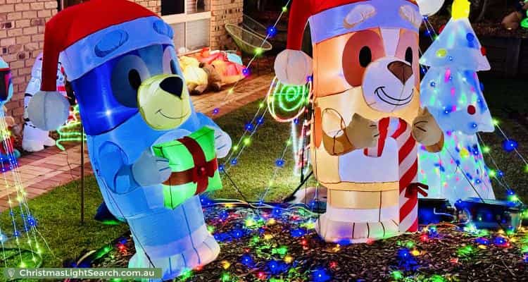 Christmas Light display at 30 Sambit Street, Tanah Merah