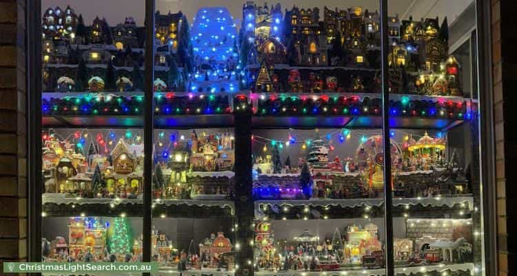 Christmas Light display at 14 Hughes Avenue, Hobartville