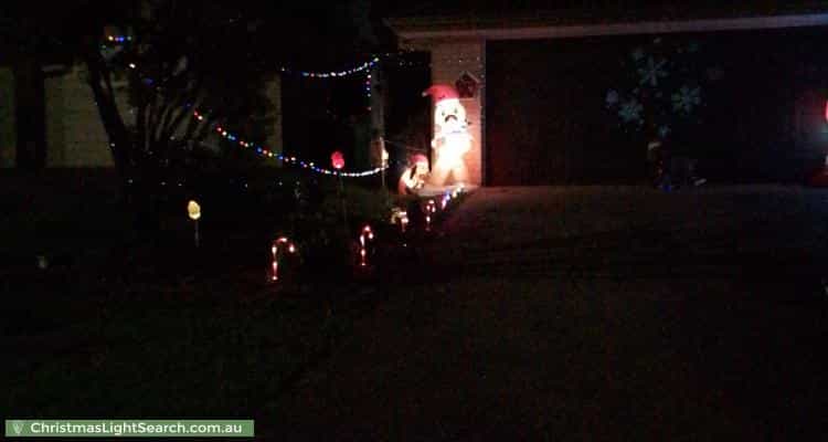 Christmas Light display at 4 May Close, Redbank