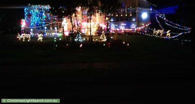 Christmas Light display at 4 May Close, Redbank
