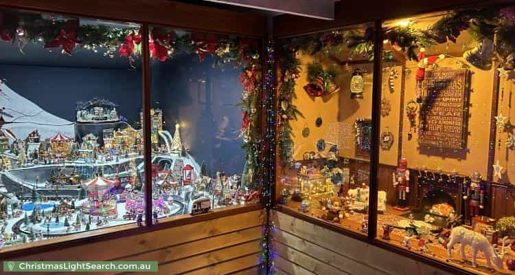 Christmas Light display at 57 Solar Drive, Whittington
