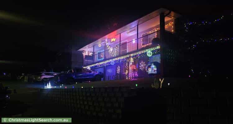 Christmas Light display at  Claragh Court, Kallangur