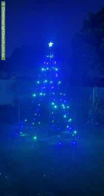 Christmas Light display at 1 Norman Avenue, Chelsea Heights