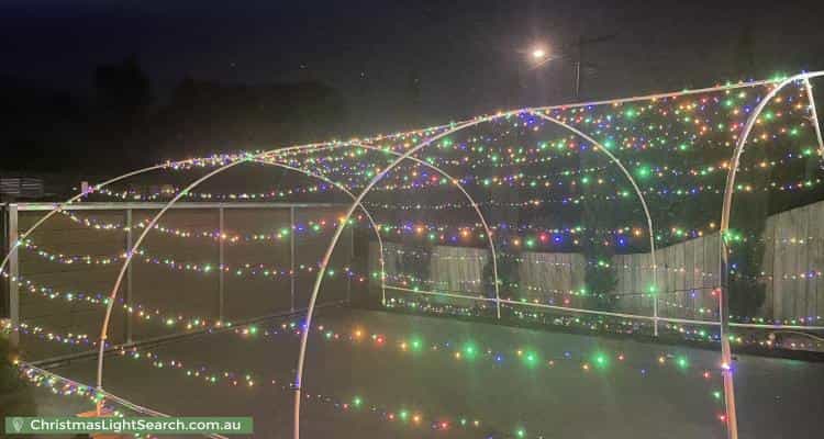 Christmas Light display at 1 Norman Avenue, Chelsea Heights