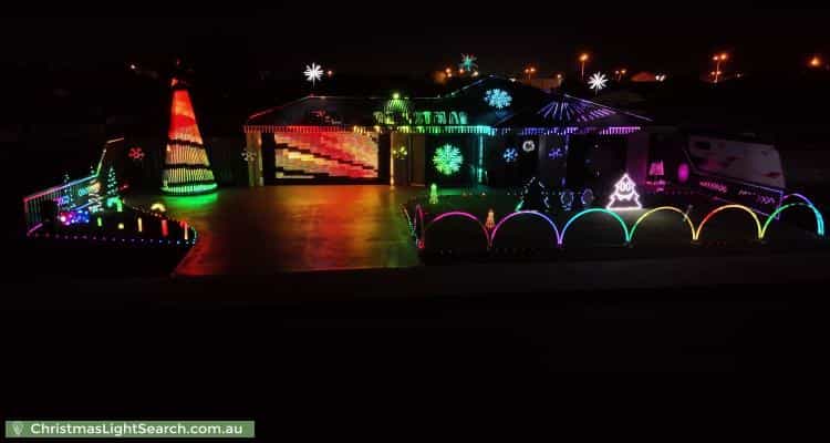 Christmas Light display at  Cormorant Entrance, Eaton