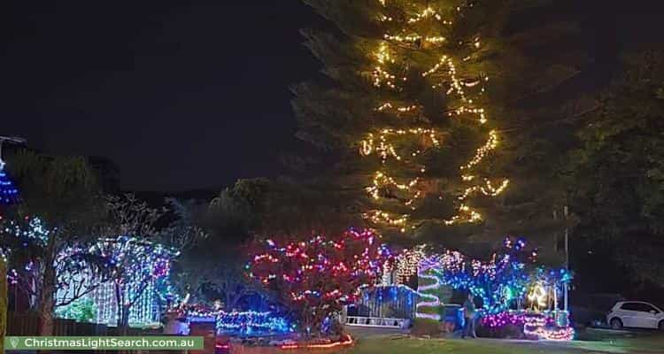 Christmas Light display at 49 Nanovich Avenue, Girrawheen