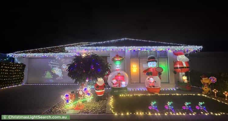 Christmas Light display at 2A Connor Avenue, Woodville South