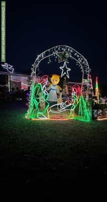 Christmas Light display at 8 McCullock Place, Kambah