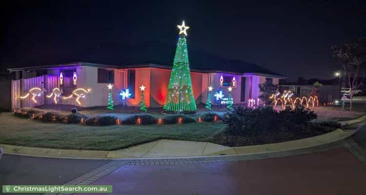 Christmas Light display at 24 Goldencrest Street, Caboolture