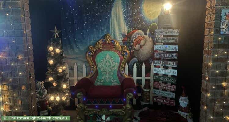 Christmas Light display at 4 Willmott Place, Glenmore Park