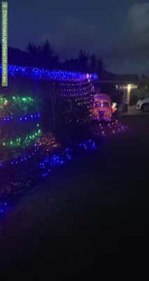 Christmas Light display at 28 Greenup Street, Capalaba