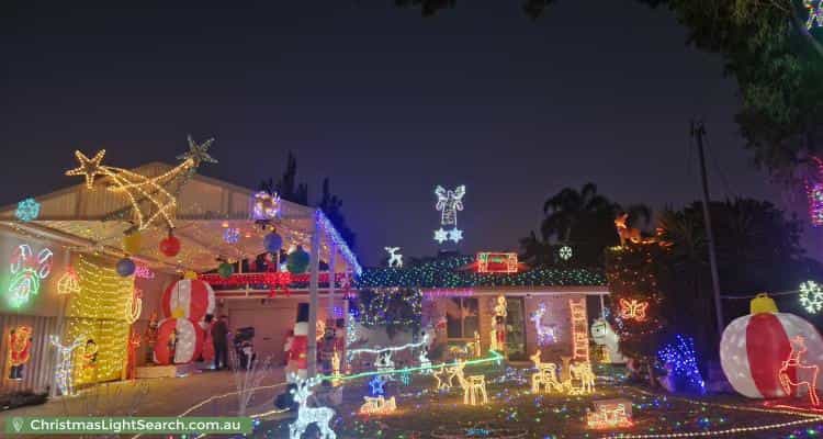 Christmas Light display at  Imperial Court, Seville Grove