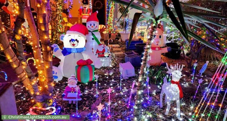 Christmas Light display at 82 Sansom Road, Semaphore Park