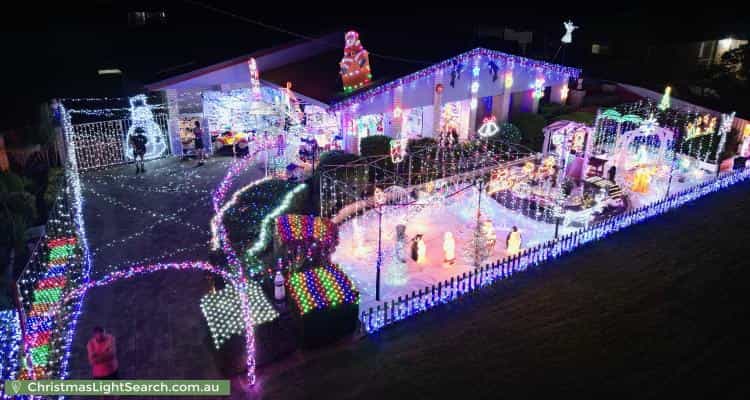Christmas Light display at 83 Murphy Street, Point Vernon