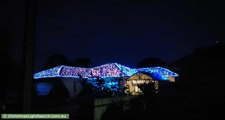 Christmas Light display at 29 Bronwyn Crescent, Salisbury North