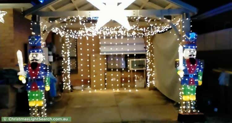 Christmas Light display at 29 Bronwyn Crescent, Salisbury North
