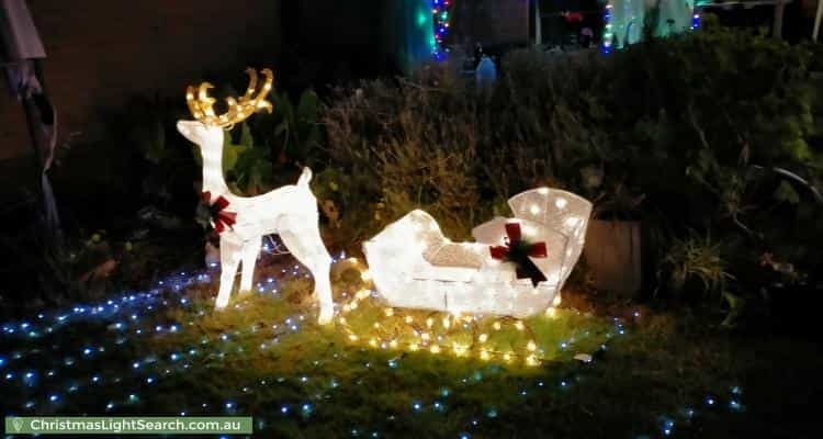 Christmas Light display at 29 Bronwyn Crescent, Salisbury North