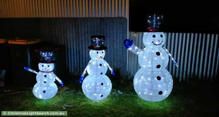 Christmas Light display at 29 Bronwyn Crescent, Salisbury North