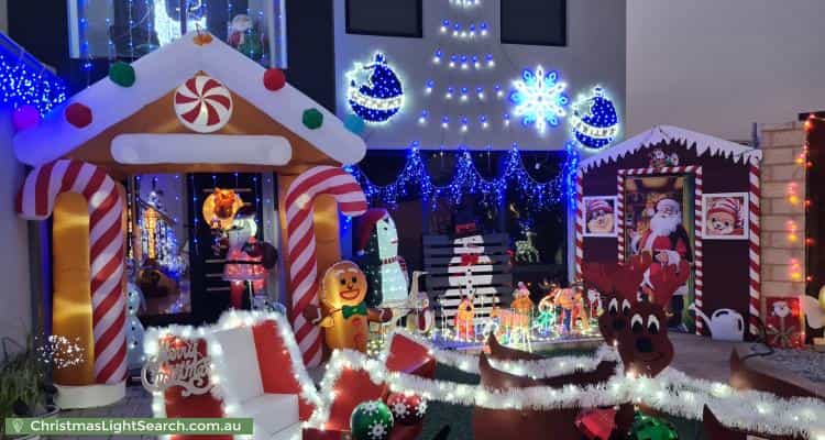 Christmas Light display at 5 Pixie Place, Two Rocks