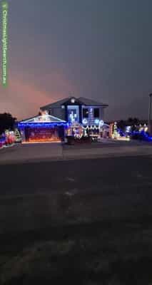Christmas Light display at 5 Pixie Place, Two Rocks