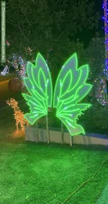 Christmas Light display at 16 Elkhorn Street, Mount Cotton