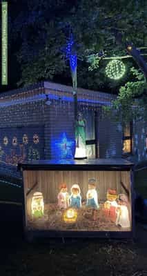 Christmas Light display at 6 Neasham Drive, Dandenong North