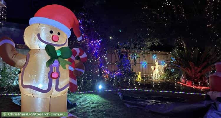 Christmas Light display at 6 Neasham Drive, Dandenong North