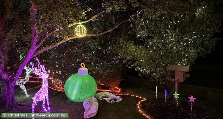 Christmas Light display at 6 Neasham Drive, Dandenong North