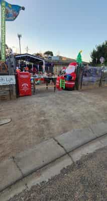 Christmas Light display at 7 Corella Place, Murray Bridge