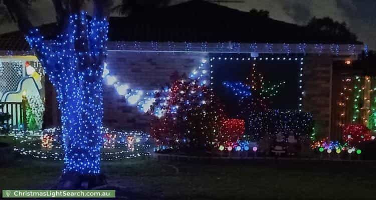 Christmas Light display at 20 Concordia Street, Boondall