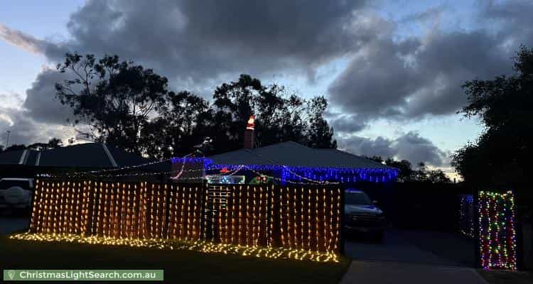 Christmas Light display at 4b Loch Street, Crib Point