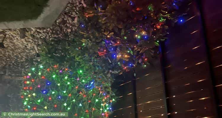 Christmas Light display at 4b Loch Street, Crib Point
