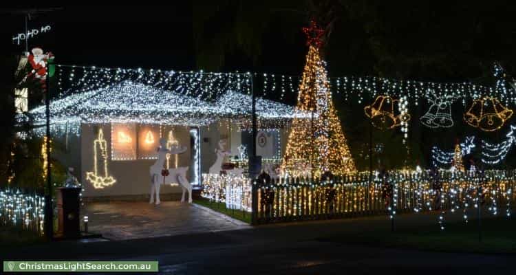 Christmas Light display at 159 Williamson Avenue, Cloverdale
