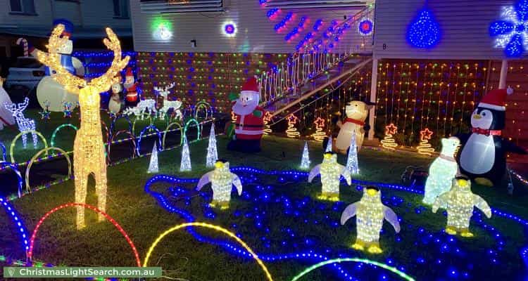 Christmas Light display at 8 Witt Street, Banyo